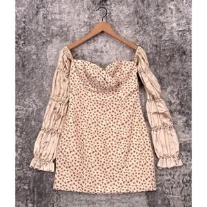 chloe dress in pink print by nana jacqueline Chloe Dress (Pink Print)